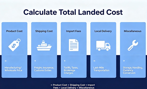 How to Calculate Total Landed Cost for Imported Products
