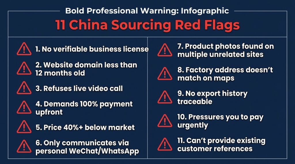 11 red flags checklist