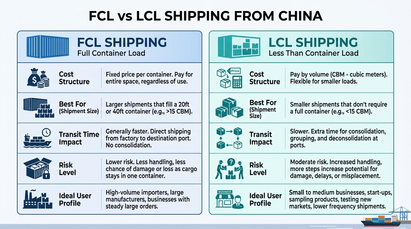 fcl vs lcl comparison
