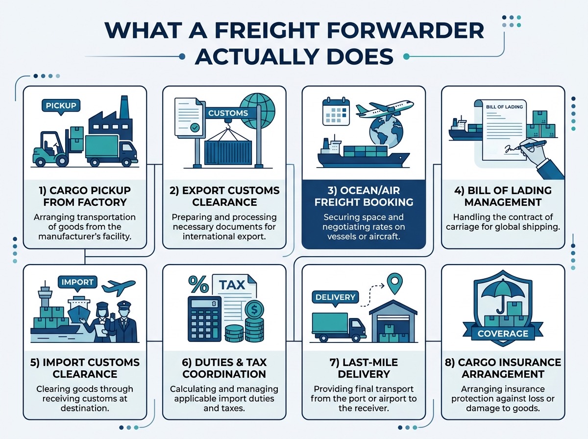 freight forwarder services