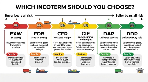 incoterms decision chart