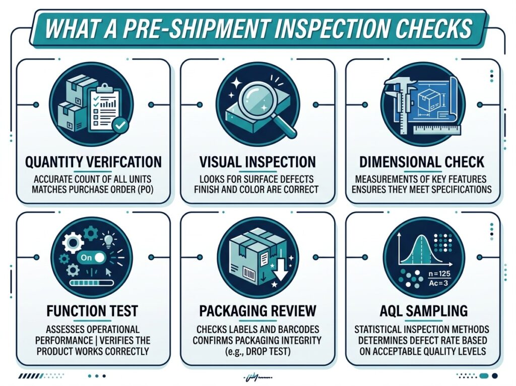 inspection checklist items