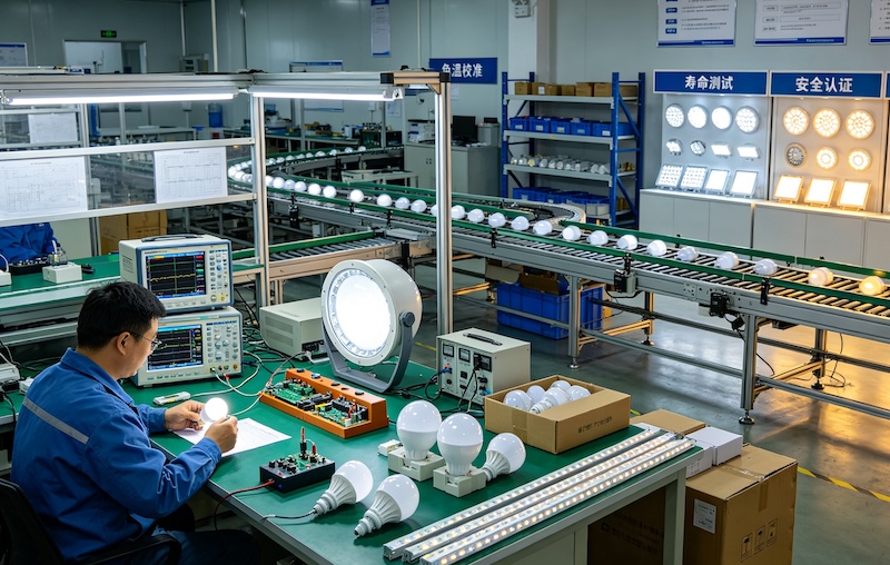 LED bulbs strips production (3)