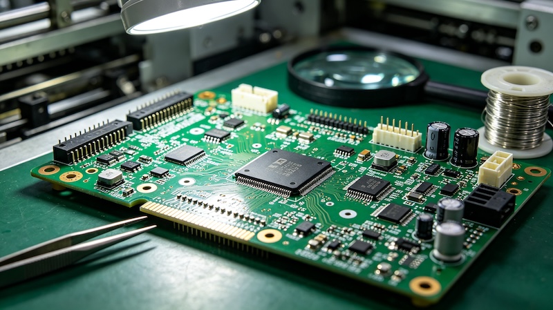 PCB board close-up (3)