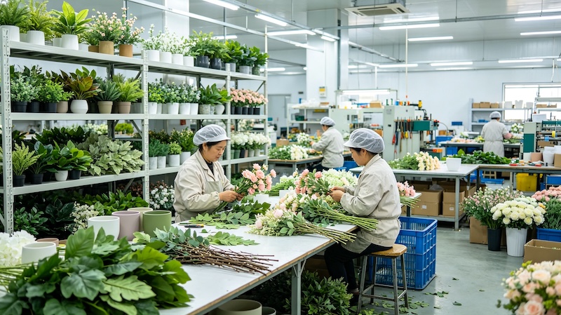 artificial plant factory china (2)