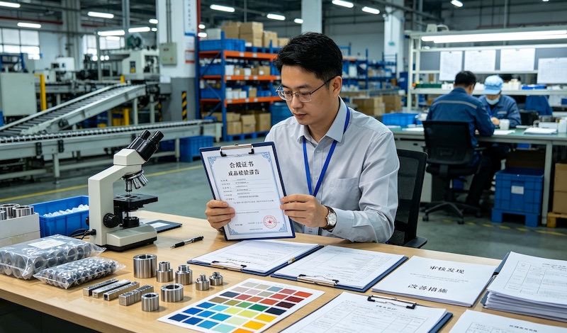 auditor with clipboard