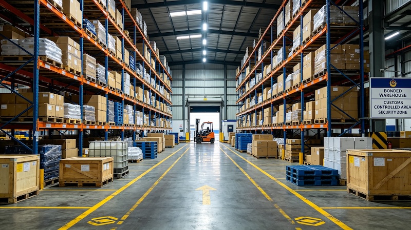bonded warehouse logistics center,