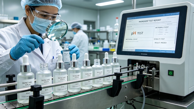 cosmetics bottle production line (2)
