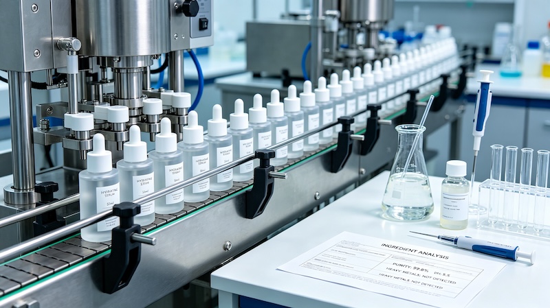 cosmetics bottle production line (3)