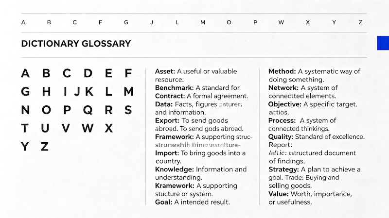 dictionary-glossary-style design (2)