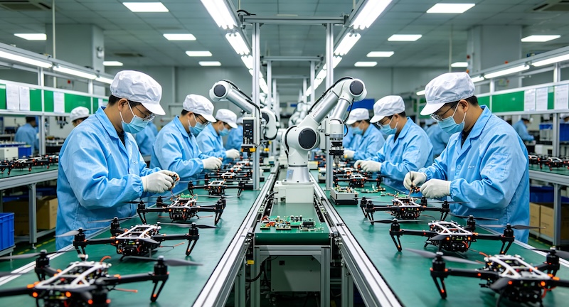 drone factory assembly line china (2)