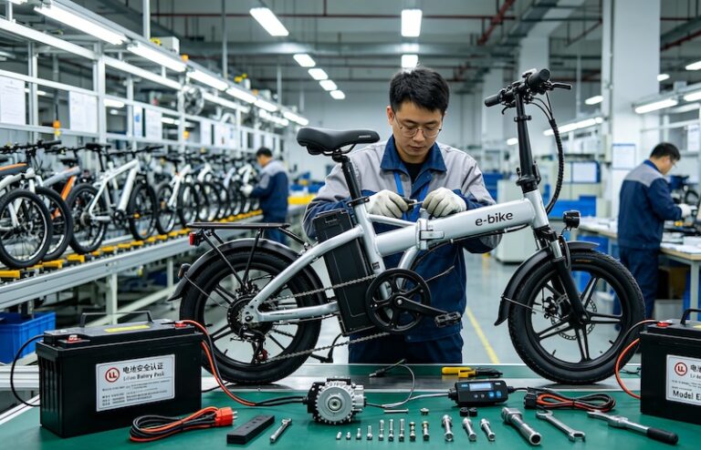Sourcing E-Bikes from China: Battery Safety, UL Certification, and Shipping