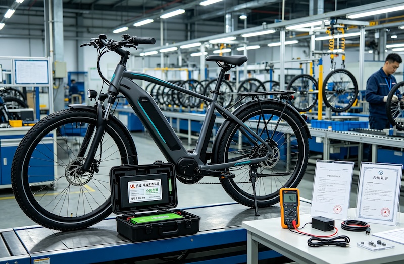 e-bike assembly line