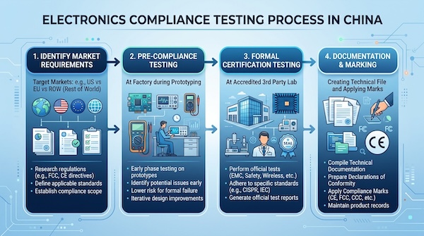 electronics testing process
