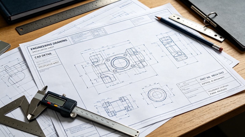 engineering drawing CAD