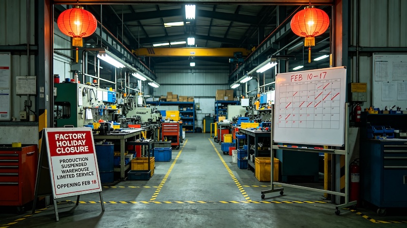 factory holiday closure sign (2)