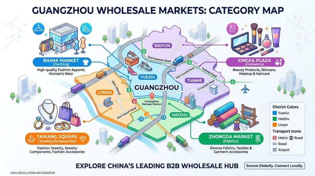 guangzhou market map