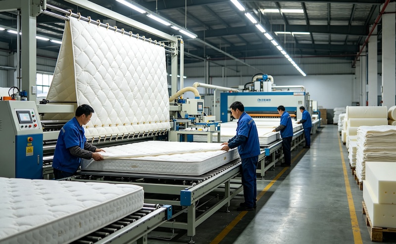 mattress factory production line china (4)