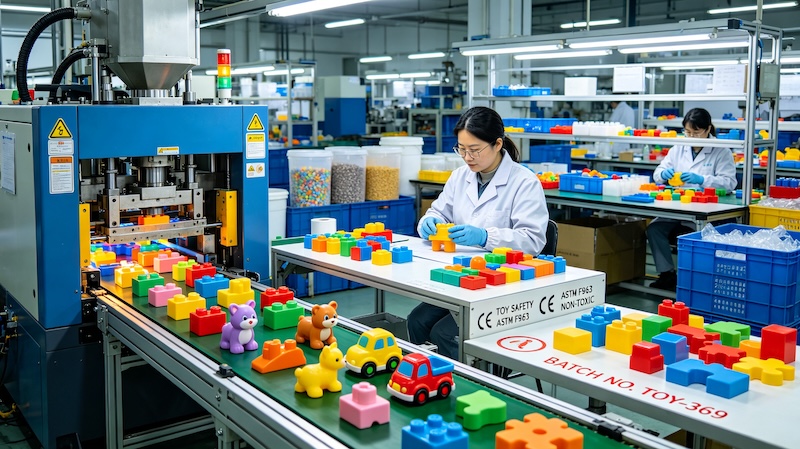 plastic toy production line (2)