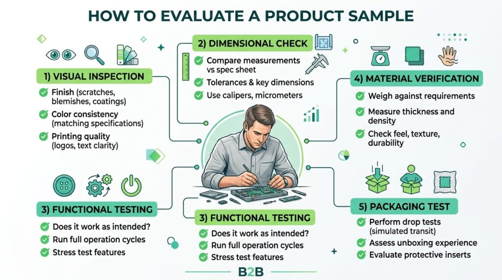 sample evaluation checklist