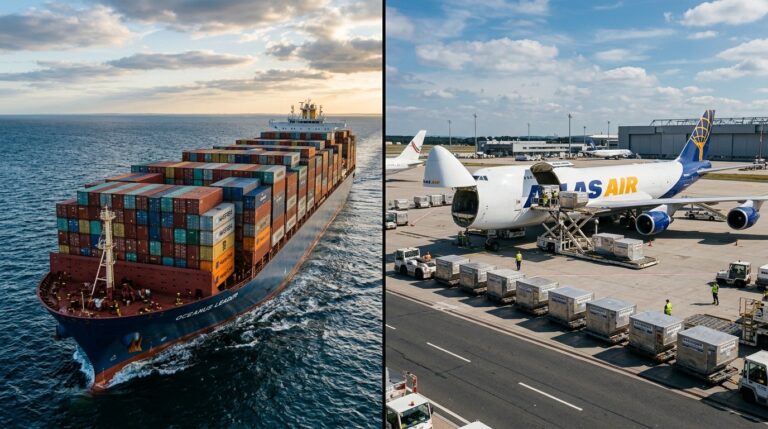 Sea Freight vs Air Freight from China: How to Choose in 2026