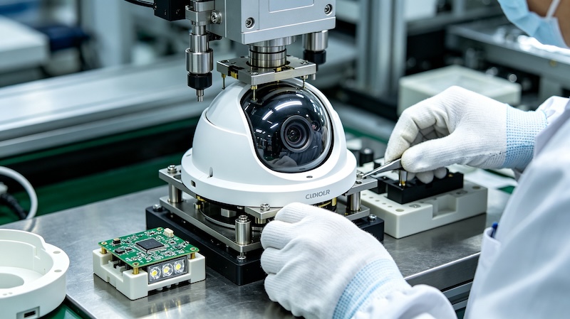 security camera assembly line china (2)