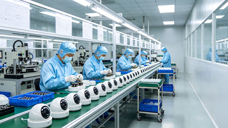 security camera assembly line china (4)