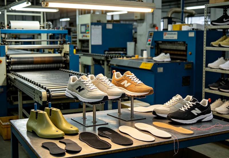 shoe factory assembly line