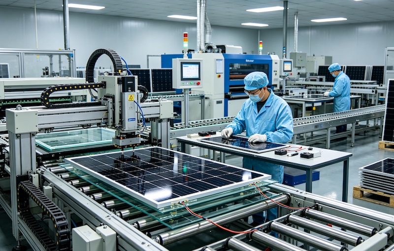 solar panel production line (2)