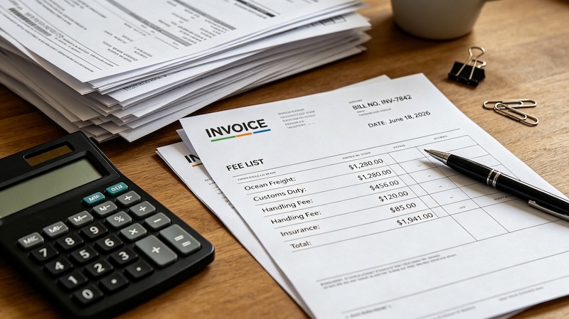 stacked invoices bills (2)