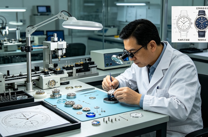 watch assembly line