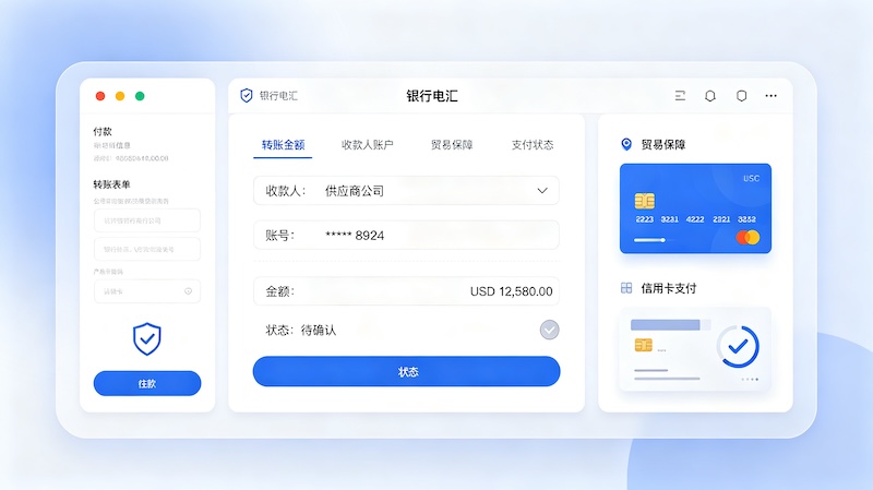 wire transfer screen